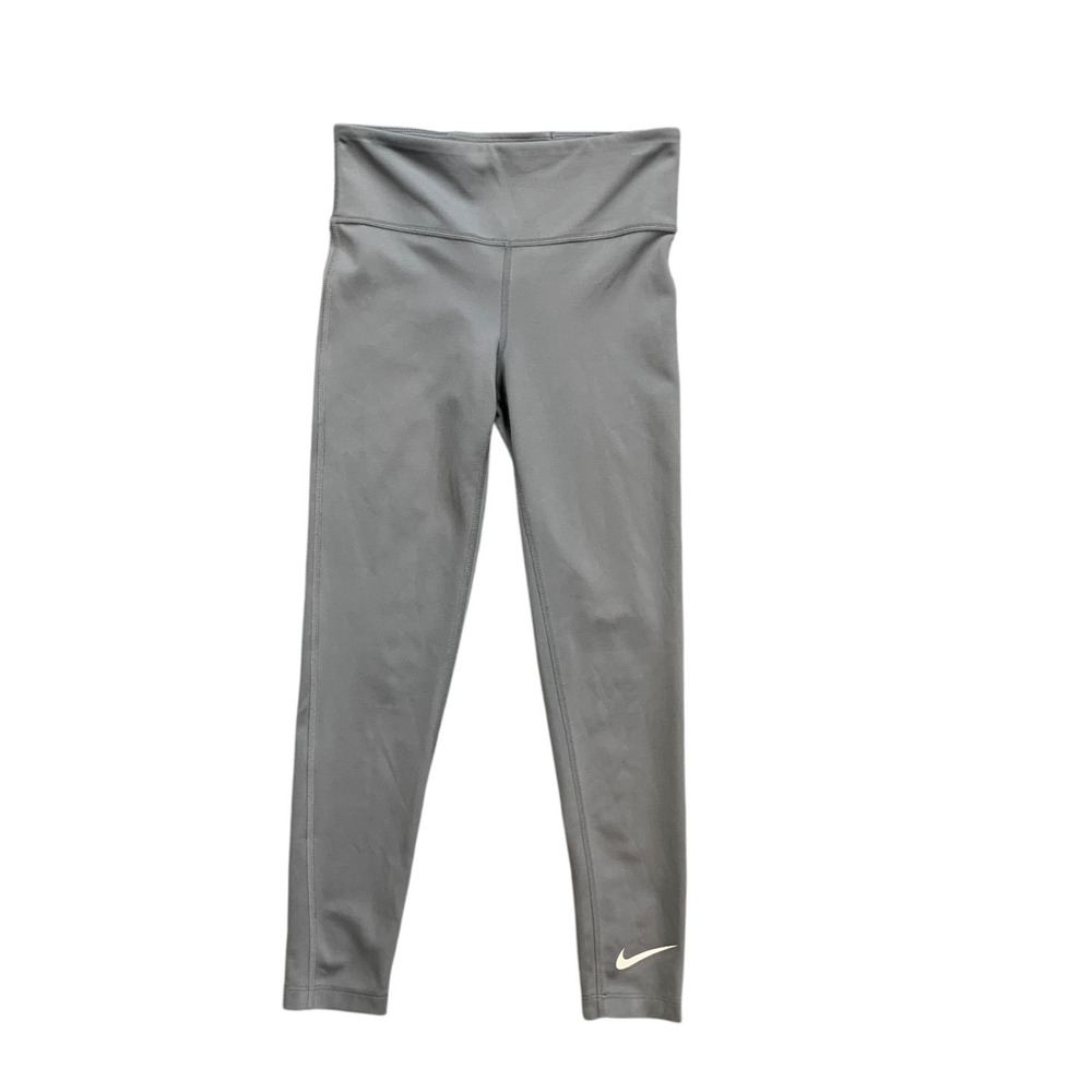 Nike Tights Womens XS Extra Small Ash Dri Fit One High Rise Cropped Training
